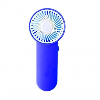 Ventilador de mano ABS botón on/off colores vivos 2 pilas AA