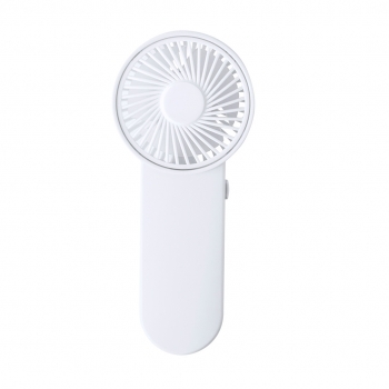 Ventilador de mano ABS botón on/off colores vivos 2 pilas AA