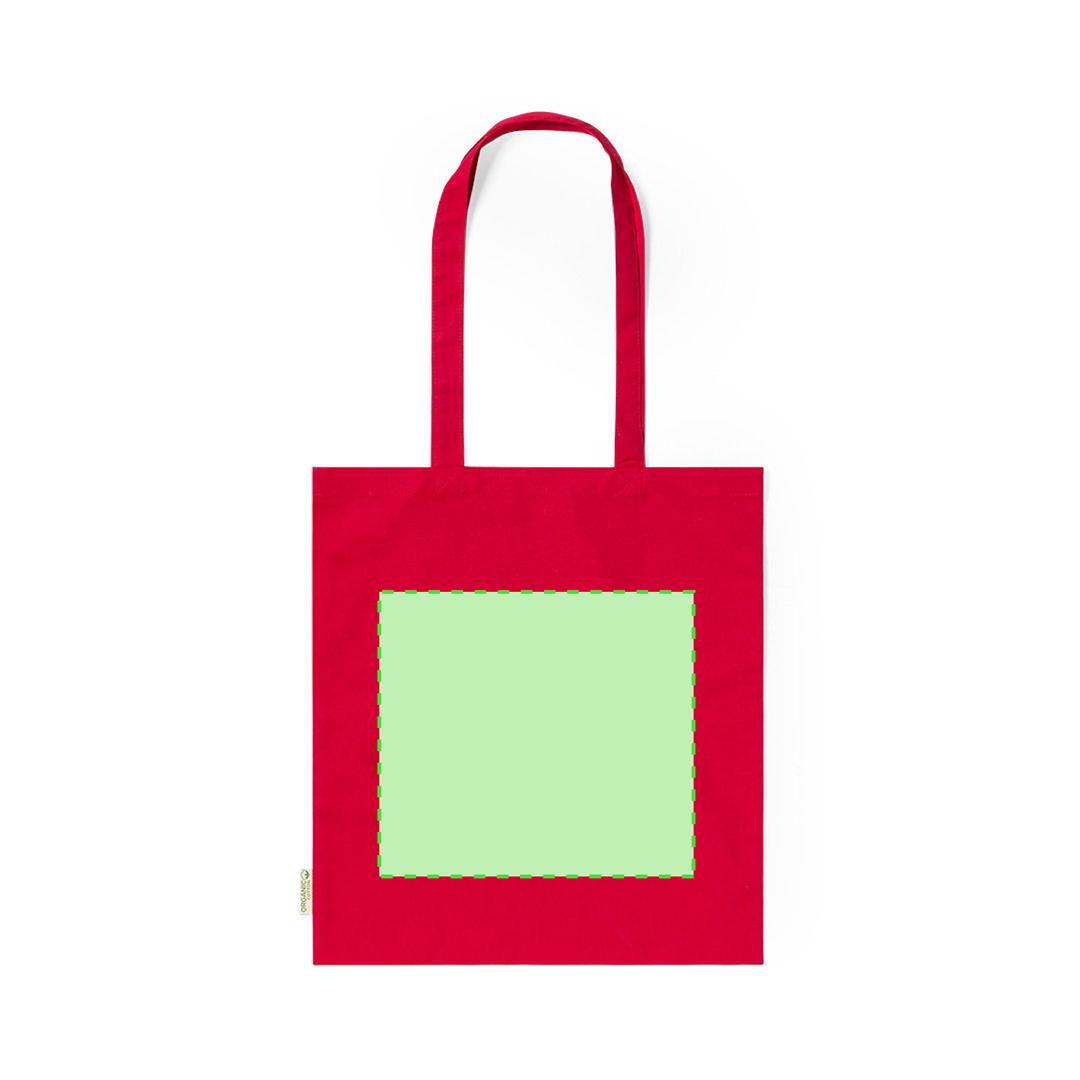 Bolsa de algodón orgánico 140 g/m² en gama de colores