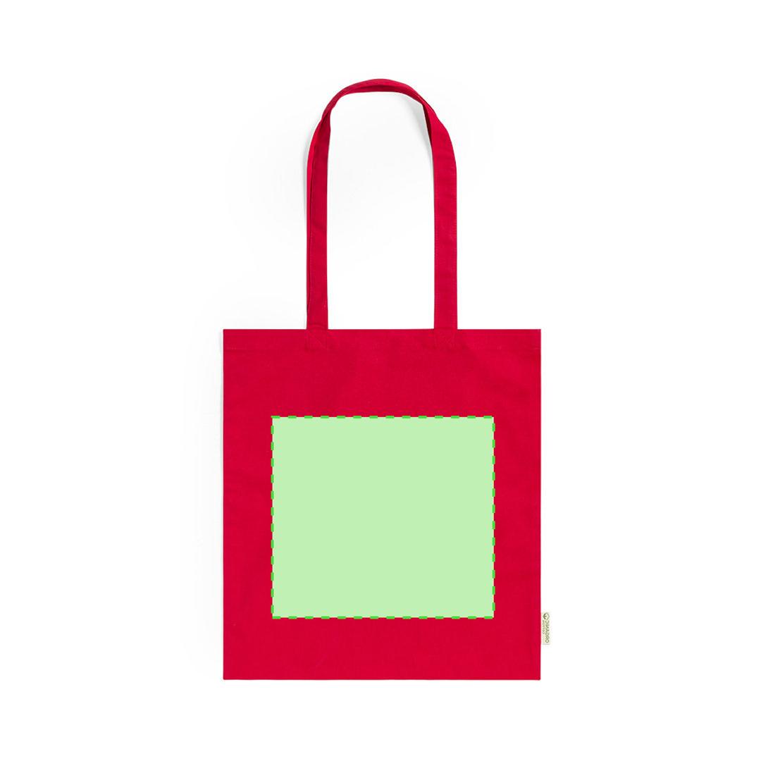 Bolsa de algodón orgánico 140 g/m² en gama de colores