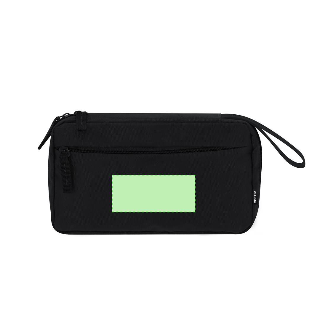 Estuche organizador de cables y accesorios tecnológicos de poliéster 900d rpet