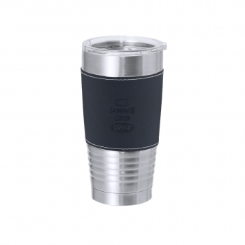 Vaso térmico compacto de acero con banda de poliuretano 420 ml