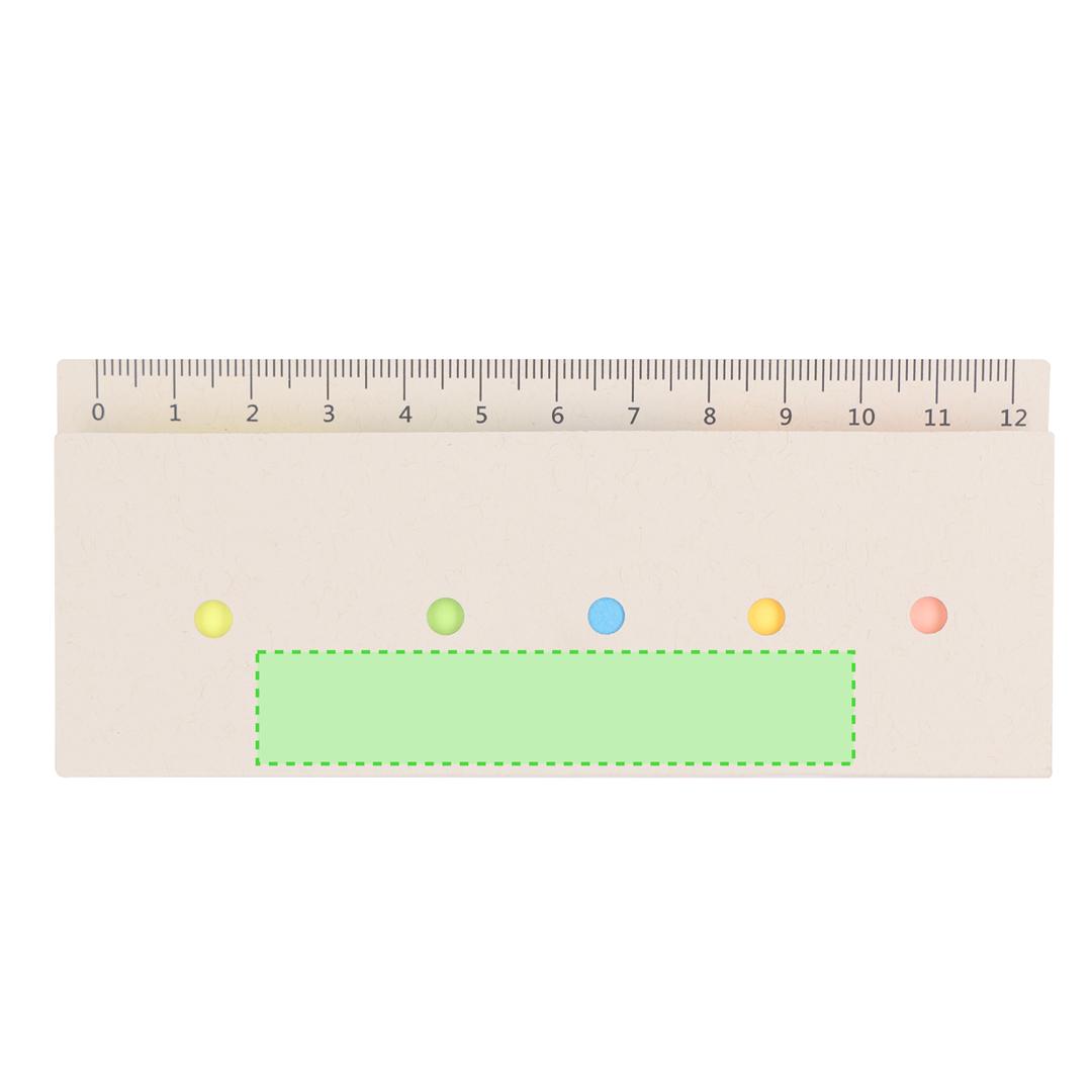 Set organizador de tetrabrik reciclado con 200 mini notas