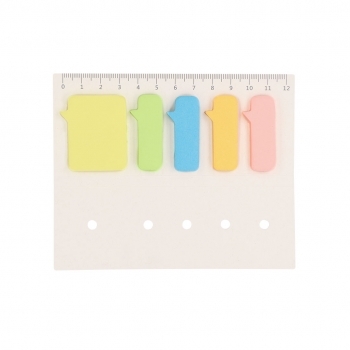 Set organizador de tetrabrik reciclado con 200 mini notas