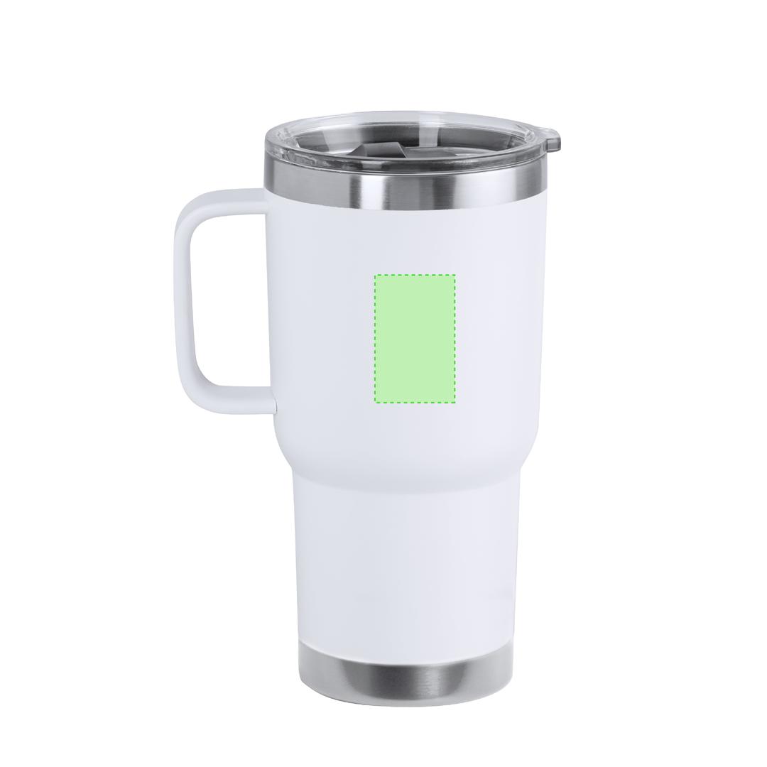 Taza mezcladora automática con batidor integrado 400 ml