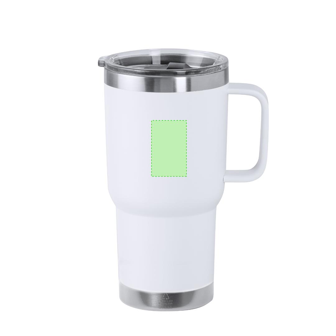 Taza mezcladora automática con batidor integrado 400 ml