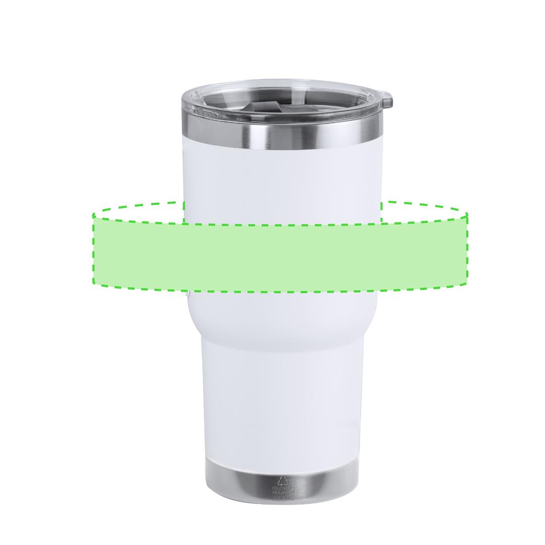Taza mezcladora automática con batidor integrado 400 ml