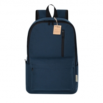 Mochila de algodón reciclado 330 g/m² con portátil 15