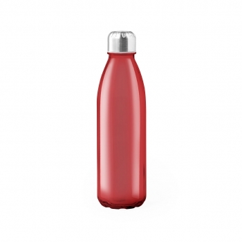 Botella premium de cristal y acero inoxidable 650 ml