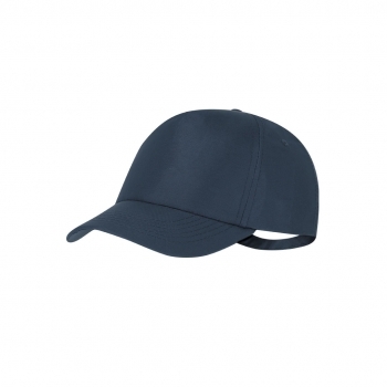 Gorra deportiva 5 paneles de poliéster RPET reciclado con protección UV50
