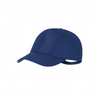 Gorra deportiva 5 paneles de poliéster RPET reciclado con protección UV50