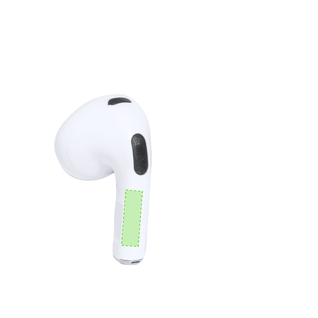 Auriculares intraurales Bluetooth 5.3 con base de carga 300 mAh, táctil y caja kraft