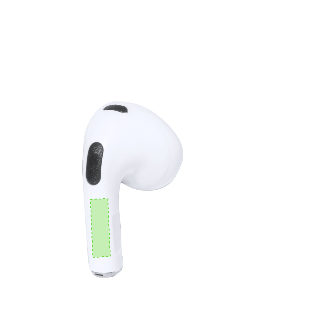 Auriculares intraurales Bluetooth 5.3 con base de carga 300 mAh, táctil y caja kraft