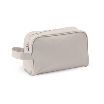Neceser de poliéster 600D resistente con cremallera y bolsillo exterior