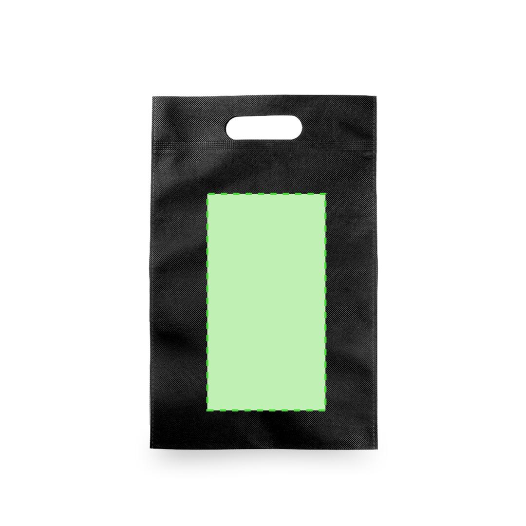 Bolsa de material mixto compacta vertical 23×35 cm