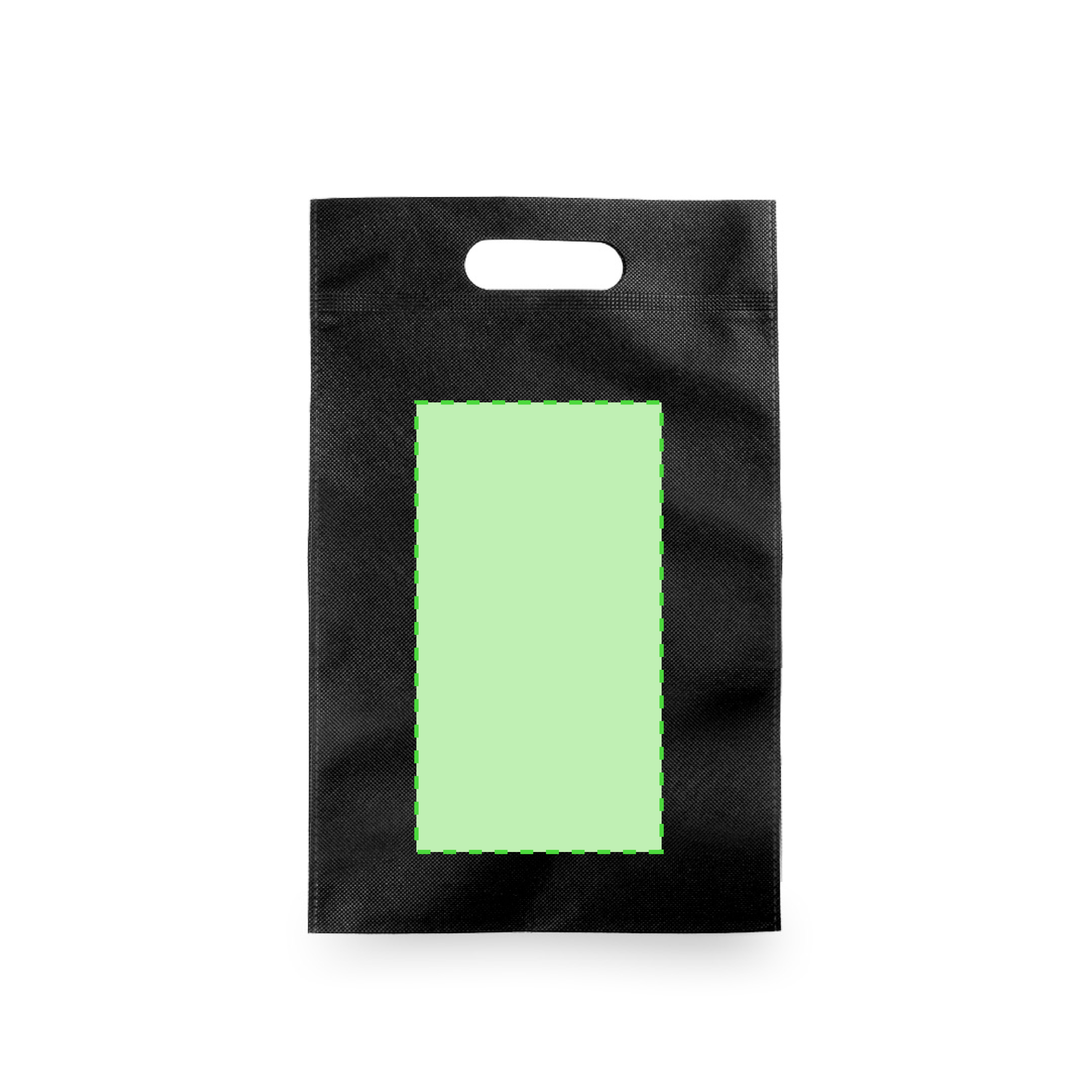 Bolsa de material mixto compacta vertical 23×35 cm
