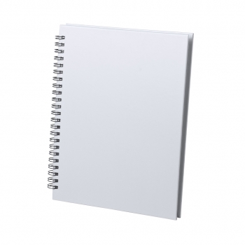 Libreta corporativa de cartón reciclado resistente con 80 hojas