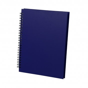 Libreta corporativa de cartón reciclado resistente con 80 hojas