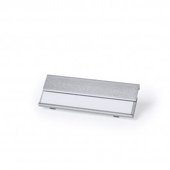 Identificador de equipaje de aluminio ligero con ventana