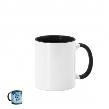 Taza de sublimación cerámica acabado satinado 350 ml