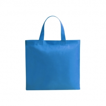 Bolsa de material mixto asas cortas 38×35 cm mano deportiva