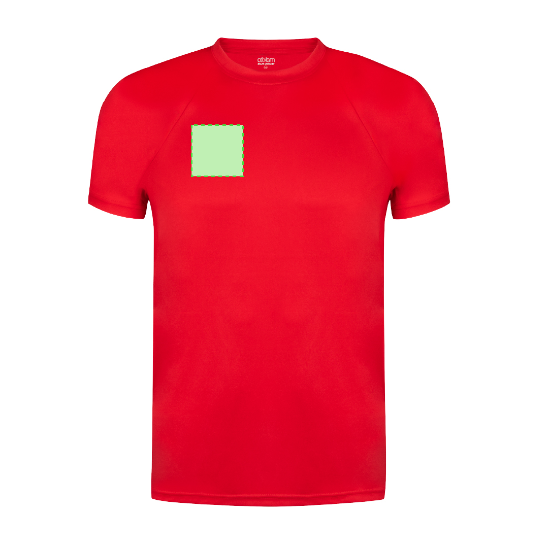 Camiseta técnica Tecnic Plus niño — 100% poliéster transpirable 135 g/m², variada gama de colores vivos y fluorescentes, tallas infantiles