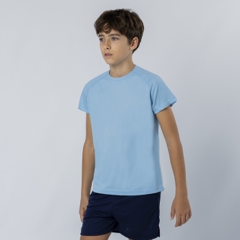 Camiseta técnica Tecnic Plus niño — 100% poliéster transpirable 135 g/m², variada gama de colores vivos y fluorescentes, tallas infantiles