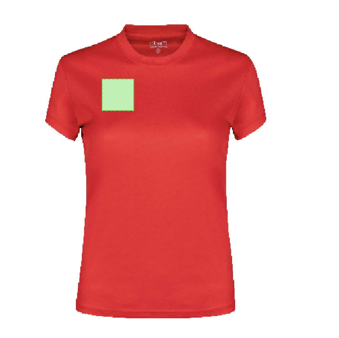 Camiseta técnica Tecnic Plus mujer — 100% poliéster transpirable 135 g/m², variada gama de colores vivos, tallas S-XL