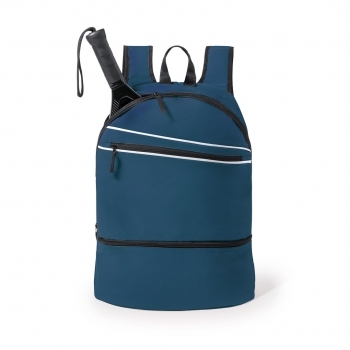 Mochila de poliéster 600D con compartimento portazapatos independiente y espalda ergonómica