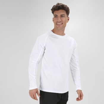 Camiseta técnica Tecnik Maik adulto manga larga — 100% poliéster transpirable 135 g/m², colores vivos, la única técnica de manga larga del catálogo
