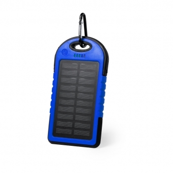 Powerbank con carga solar de 4000 mAh y autonomía sin corriente eléctrica