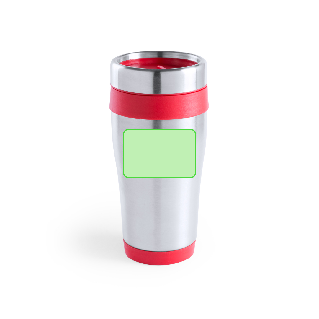 Vaso térmico grande de acero inoxidable 450 ml