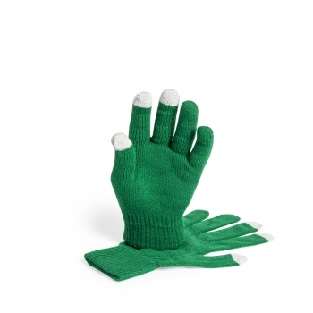 Guante táctil niño para dispositivos pantalla táctil acrílico suave colores