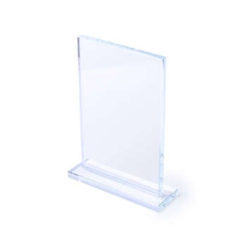 Placa de cristal en estuche compacto
