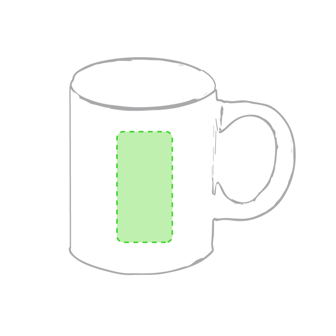 Taza de cerámica mini formato cortado 250 ml
