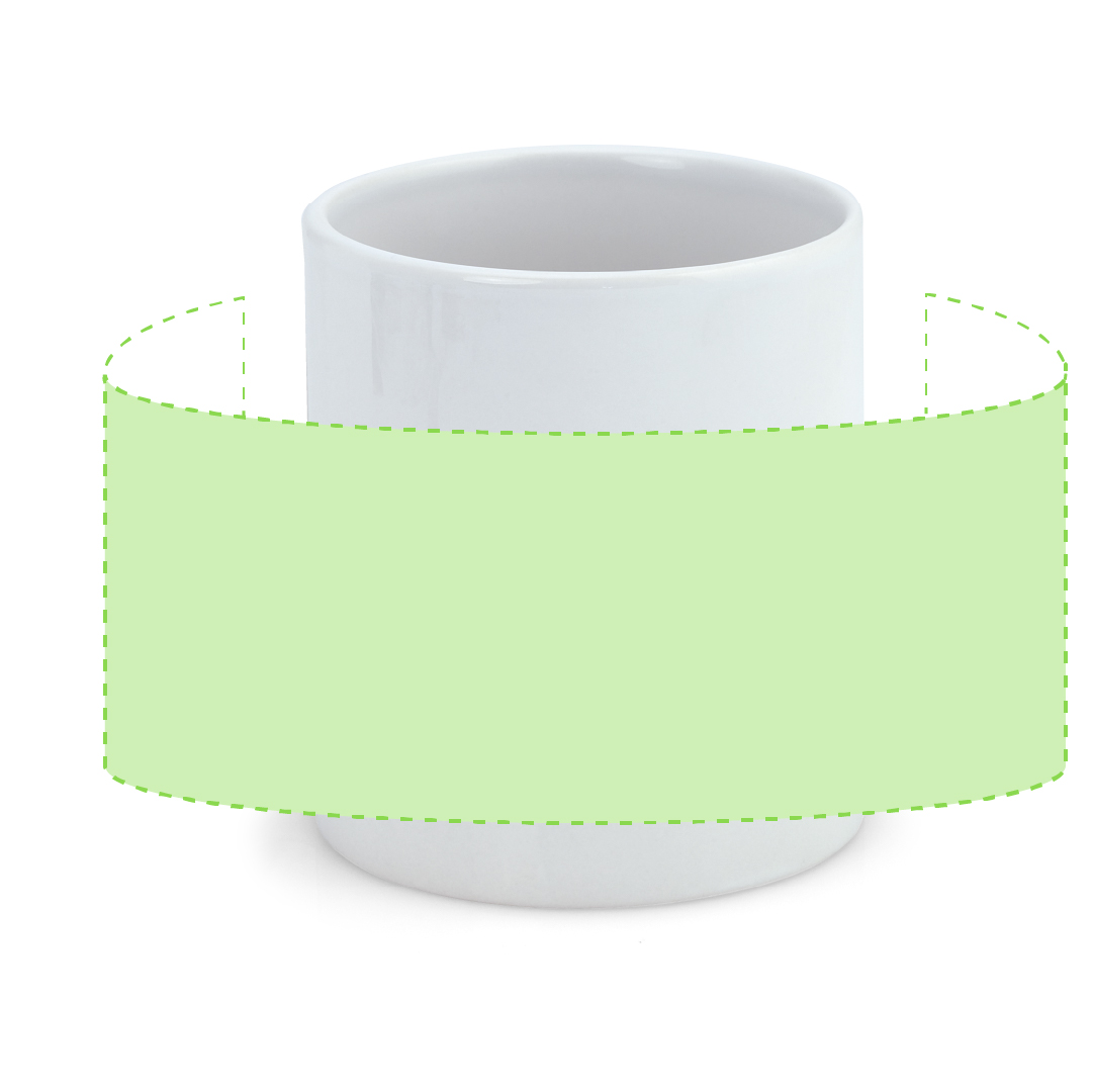 Taza de sublimación cerámica mini para regalos 250 ml