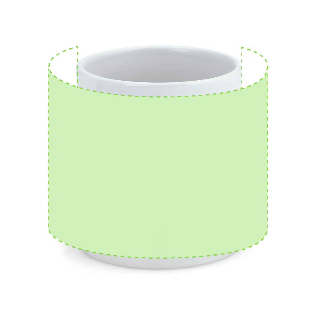 Taza de sublimación cerámica mini para regalos 250 ml