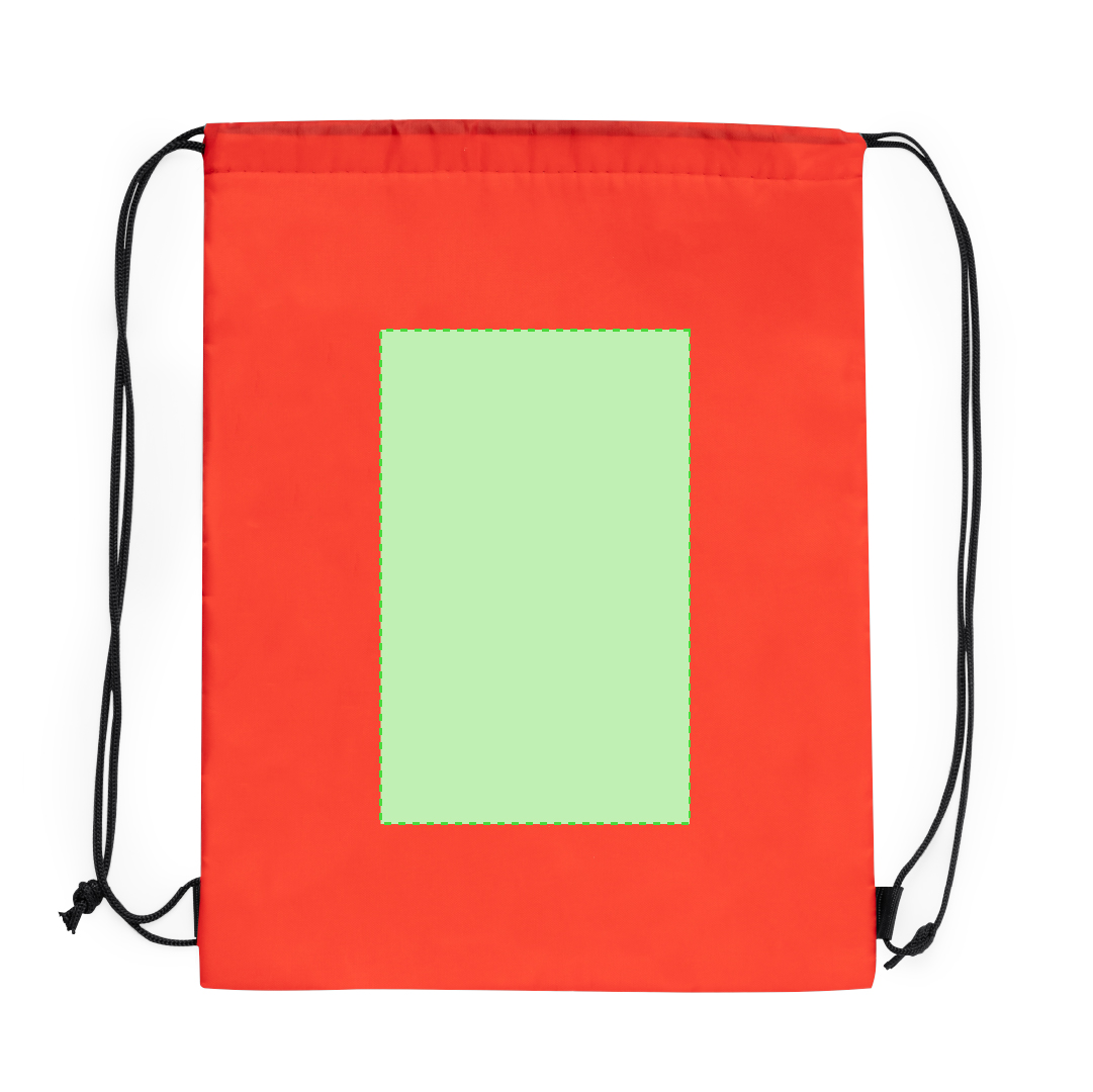 Mochila nevera de cuerdas de poliéster 210D con interior de aluminio acolchado y capacidad 4L