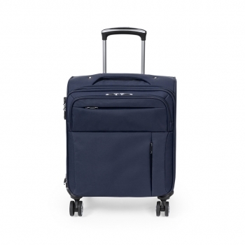 Trolley de nylon con 8 ruedas giratorias y compartimento para portátil
