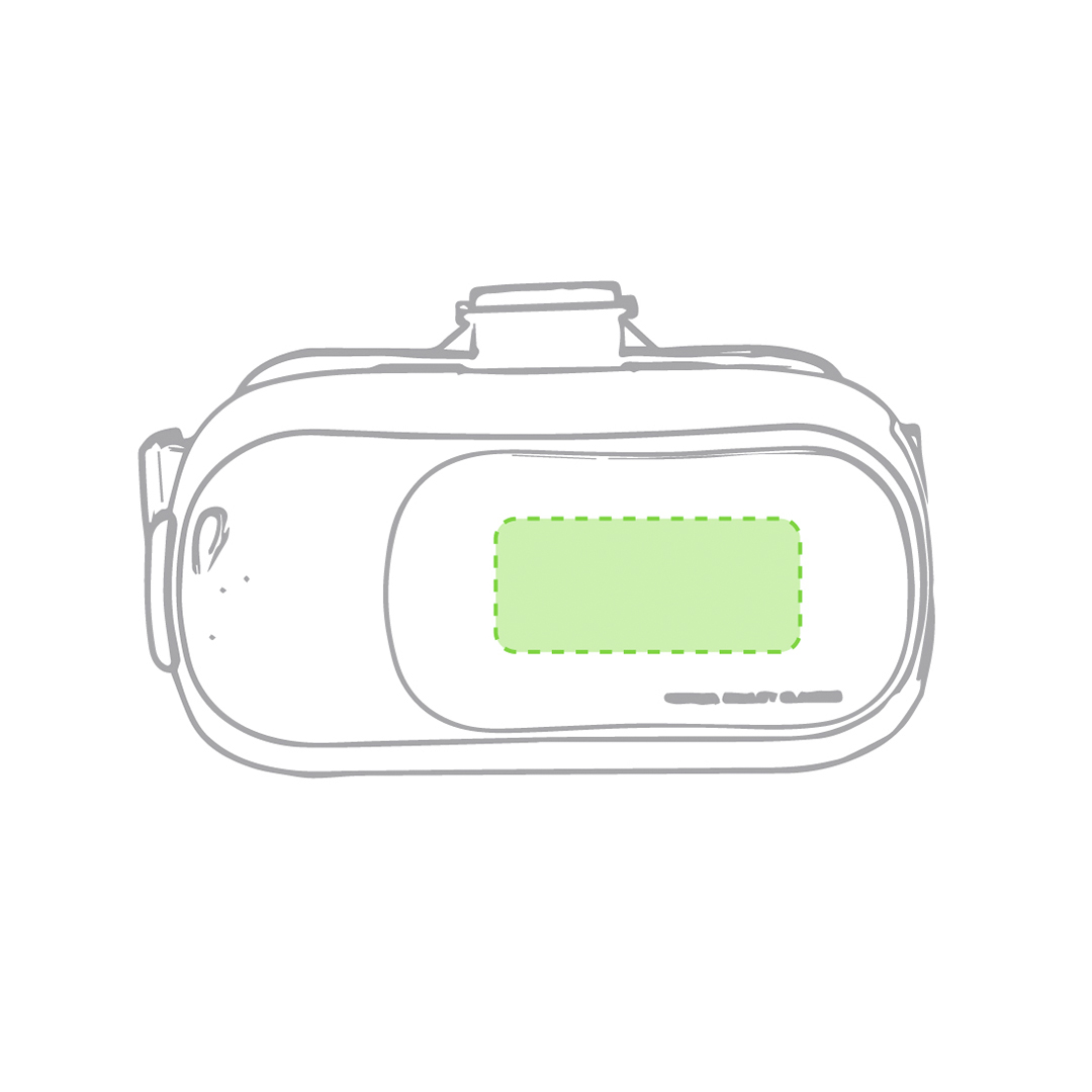 Gafas de realidad virtual con lentes ajustables y entrada Jack