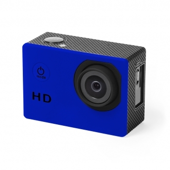 Cámara deportiva 720P con pantalla LCD y 14 accesorios