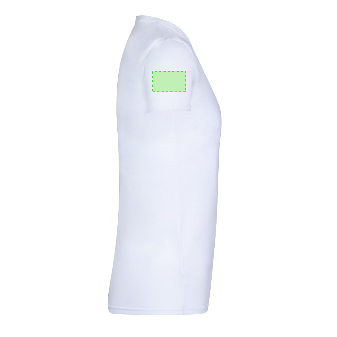 Camiseta Krusly adulto — 100% poliéster transpirable 140 g/m² tacto algodón, diseñada para sublimación, tallas S-XXL