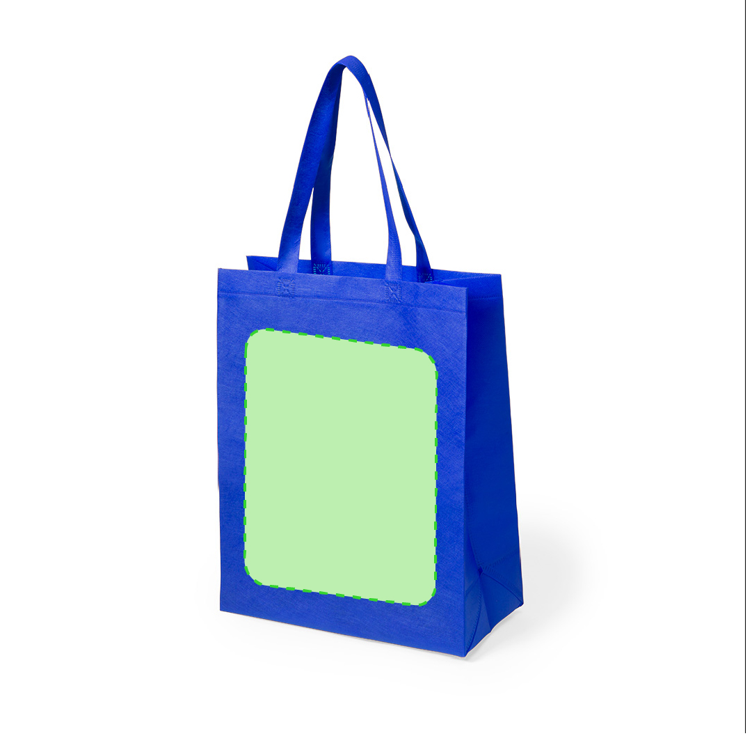 Bolsa de material mixto alta 32×49 cm formato retrato estrecho
