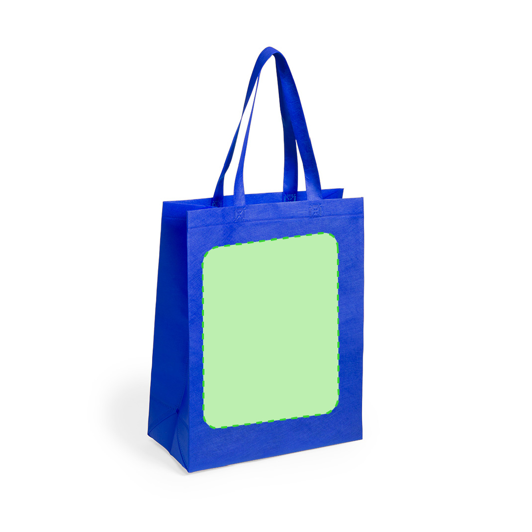 Bolsa de material mixto alta 32×49 cm formato retrato estrecho
