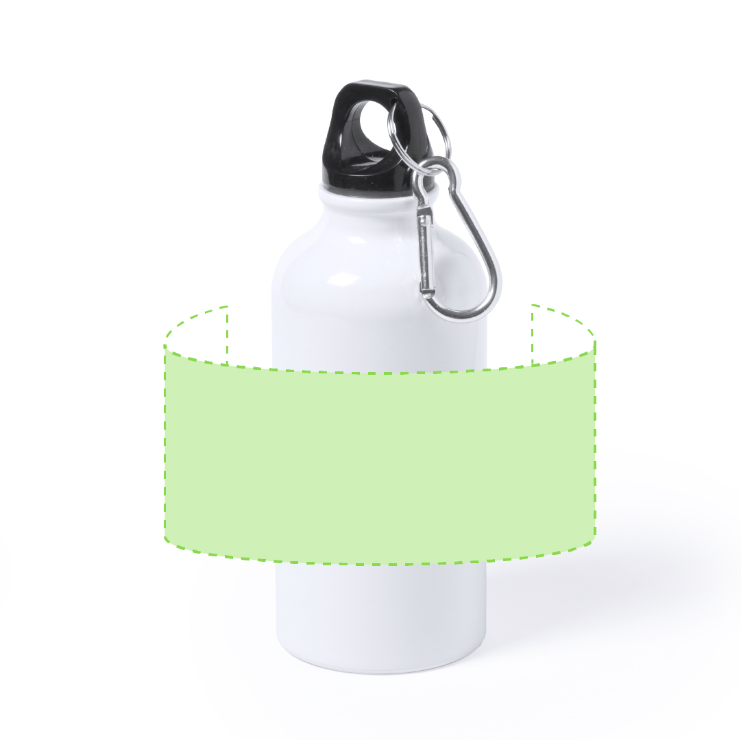 Bidón de aluminio personalizable por sublimación mini 400 ml