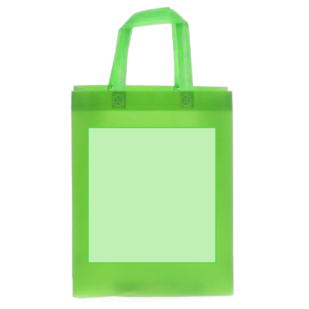 Bolsa de material mixto asas cortas mediano 35×40 cm