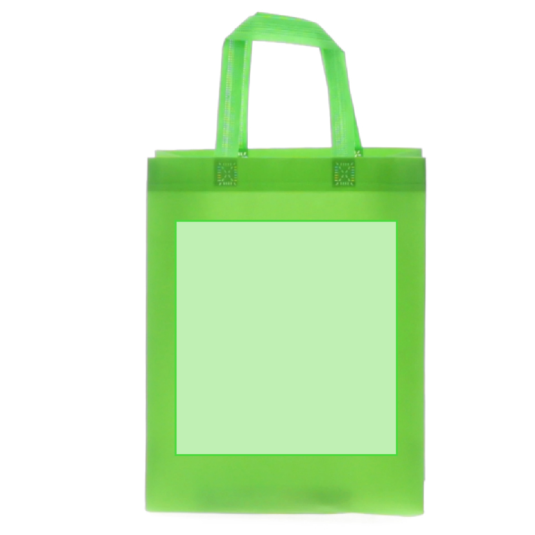 Bolsa de material mixto asas cortas mediano 35×40 cm