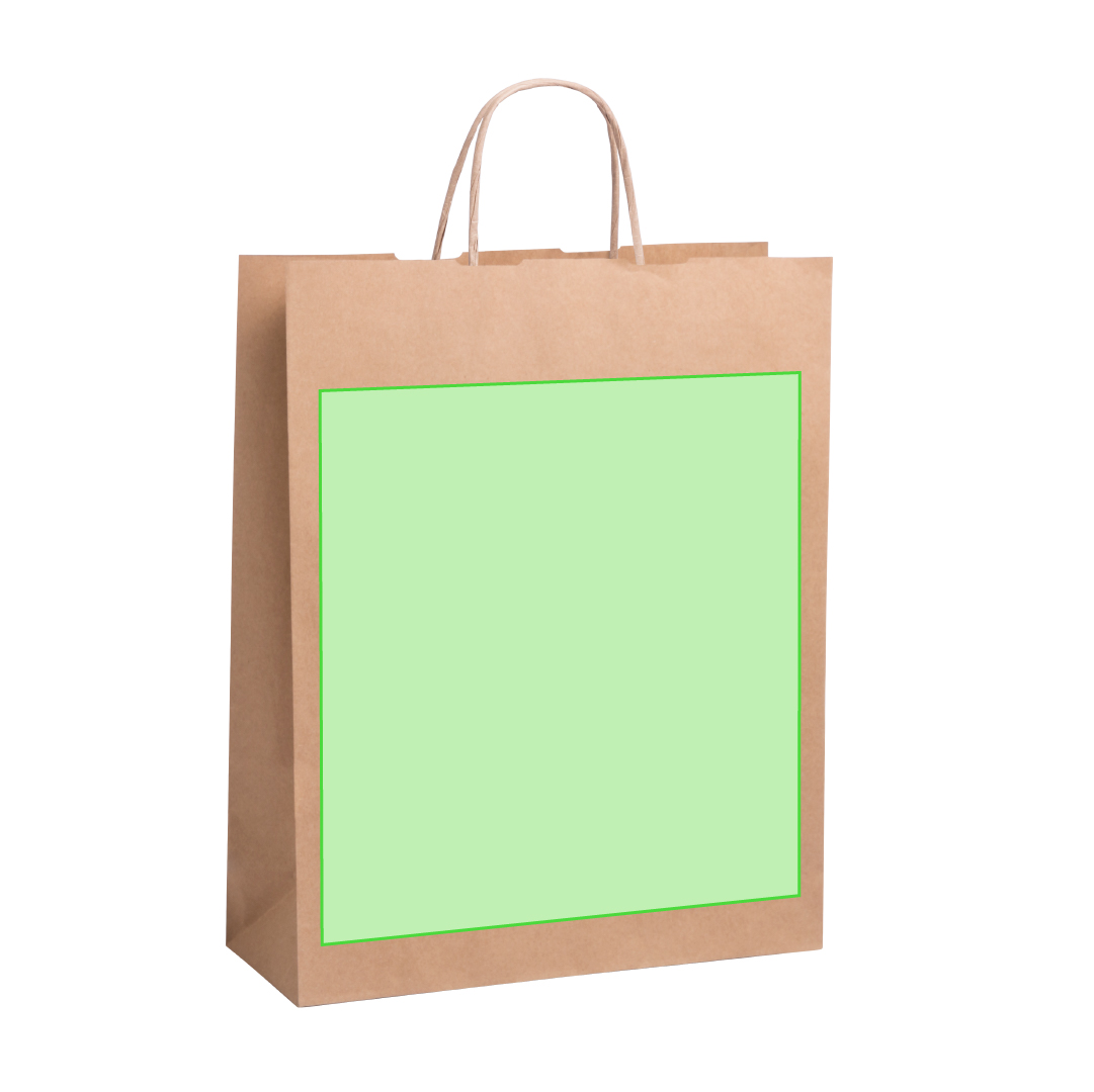 Bolsa de material mixto 32×40 cm asas reforzadas punto de venta