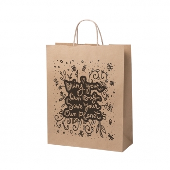 Bolsa de material mixto 32×40 cm asas reforzadas punto de venta