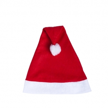 Gorro Papá Noel Papa Noel — poliéster suave en diseño clásico, variada gama de vivos colores